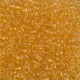 Miyuki rocailles Perlen 8/0 - Transparent light topaz 8-132